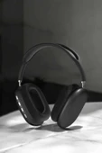 P9 Plus Kulaklık Siyah Bluetooth Bağlantılı Kulak Üstü Kablosuz thumbnail 3