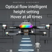 Çeşithane S5 4K Drone – 4.3” Ekranlı Uzaktan Kumanda, Çift Kameralı, Katlanabilir Fırçasız Motorlu, Engel Kaçınma Sensörlü Profesyonel Quadcopter thumbnail 6