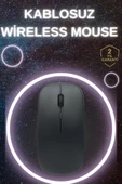 Profesyonel Mouse Wireless Oyuncu Faresi Bluetooth Bağlantılı thumbnail 1