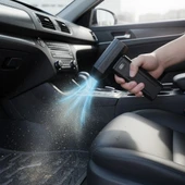 BUFFER® USB Şarjlı Güçlü Hava Üflemeli Toz Temizleyici Araç İçi, Klavye, PC ve Elektronik Cihaz Temizlik Cihazı X8 Jetfa thumbnail 1