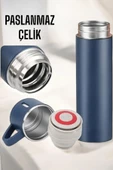 Paslanmaz Çelik 3’lü Termos Seti Vakumlu ve 8 Saat Isı Koruma thumbnail 5