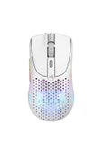 Glorious Model O 2 Mini Kablosuz RGB UltraLight Gaming Mouse 26K DPI 57g Mat Beyaz thumbnail 1