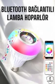Lamba Led Hoparlör Dayanıklı ve Uzun Ömürlü Bluetooth Hoparlör thumbnail 1