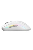 Glorious Model O 2 Mini Kablosuz RGB UltraLight Gaming Mouse 26K DPI 57g Mat Beyaz thumbnail 5