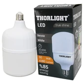 THORLIGHT 50W E27 TORCH T-SHAPE BEYAZ LED AMPUL T-50B (5284) thumbnail 1