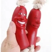 Köpekler İçin Oyuncak Sosis thumbnail 4