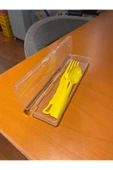 Ark Plastik Çatal Kaşık Bıçak Seti Kutulu 2 Adet thumbnail 4