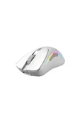 Glorious Model D 2 Kablosuz RGB Ergonomik Gaming Mouse 26K DPI 66 g – Mat Beyaz thumbnail 4