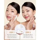 DERMAL Rice Bubble Temizleme Pedi Makyaj Temizleyici Peeling Etkili ve Nemlendirici Temizleme Pedi thumbnail 6