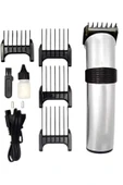 4 Taraklı Taşınabilir Profesyonel Saç ve Sakal Kesme Tıraş Makinesi thumbnail 3