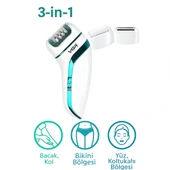 Profesyonel 3 Başlıklı Epilasyon Aleti thumbnail 1