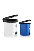Ark 20 Lt ve 9 Lt Plastik Pedallı Çöp Kovası 2'li Set thumbnail 1