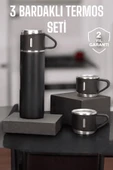 500 ml Kapasiteli Taşınabilir Basınçlı Termos Seti Günlük Kullanım için İdeal thumbnail 1
