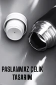 500 ml Kapasiteli Taşınabilir Basınçlı Termos Seti Günlük Kullanım için İdeal thumbnail 3
