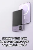 iOS Uyumlu 22.5W Hızlı Şarj Magsafe Powerbank Dijital Göstergeli 10.000 mAh thumbnail 3