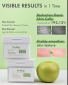 Dermal Elma Özlü Gözenek Temizleyici Aydınlatıcı Peeling Tonik Toner Pedi 80 adet thumbnail 3