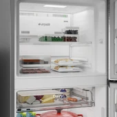 Arçelik 566406 MI Gümüş Gri No Frost Buzdolabı thumbnail 7