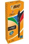 Bic 4 Colours Pro Tükenmez Kalem 12'li Kutu thumbnail 1