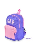 GAP Mor Çocuk 44x30,5x15 cm Sırt Çantası ÇİFT BÖLME OKUL ÇANTASI thumbnail 3