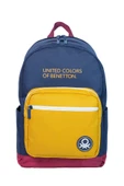 United Colors of Benetton . Tricolor Çift Bölme Erkek Çocuk Sırt Çantası thumbnail 1