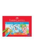 Faber Castell Unisex Çocuk Kırmızı Karton Kutu 18 Renk Pastel Boya thumbnail 1