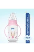 744 PP Kulplu Biberon 150 ml 6-18 Ay - Pembe thumbnail 2