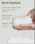 Dermal Elma Özlü Gözenek Temizleyici Aydınlatıcı Peeling Tonik Toner Pedi 80 adet thumbnail 4