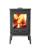 Reyo Stove Harput Üç Camlı Döküm Şömine Soba thumbnail 3