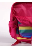 GAP Kids Çok Renkli Kız Çocuk 30x28x11 cm Sırt Çantası KAPAKLI SIRT ÇANTASI thumbnail 4