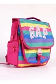 GAP Kids Çok Renkli Kız Çocuk 30x28x11 cm Sırt Çantası KAPAKLI SIRT ÇANTASI thumbnail 2