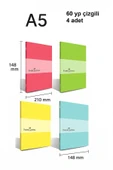 Faber Castell Pp Kapak Pastel Dikişli Defter 60 Yaprak Çizgili A5 thumbnail 1