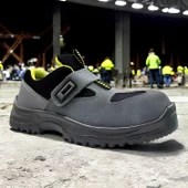 Cırtlı Çelik Demir Burunlu 40 Numara Çelik Ara Tabanlı Süet Güvenlik İnşaatçı Ayakkabı İş Ayakkabısı thumbnail 4