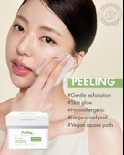 Dermal Elma Özlü Gözenek Temizleyici Aydınlatıcı Peeling Tonik Toner Pedi 80 adet thumbnail 2