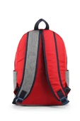 Cambridge Polo Club Street Style Dört Bölmeli Unisex Okul Sırt Çantası Kırmızı / CPO4016.003 thumbnail 4