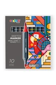 CARIOCA Plus Sketch Marker Çift Taraflı Çizim Kalemi 10 Renk 45241 thumbnail 1