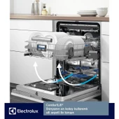 Electrolux ESC87300SX Airdry 9 Programlı Inox Bulaşık Makinesi thumbnail 5