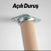 Dereceli Açılı Metal 9 ADET Set Mobilya Ayak Bağlantı Aparatı M8 Sehpa Masa Ayağı Tabanı Montaj thumbnail 4