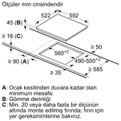 SIEMENS ET611HE17E SIYAH CAM ELEKTRIKLI OCAK thumbnail 5