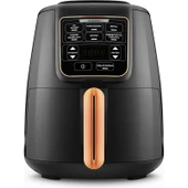Karaca Air Pro Cook XL 2 in 1 Konuşan Airfryer Black Copper 4 Kişilik thumbnail 2