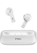 Ttec AirBeat UltraSlim 2KM136B TWS Beyaz Kulak İçi Bluetooth Kulaklık thumbnail 1