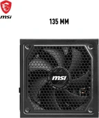 MSI MAG A1250GL Gen5 1250 W Power Supply Outlet thumbnail 5