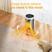 500W PTC Alan Isıtıcı, Uzaktan kumandalı Elektrikli ısıtıcı thumbnail 2