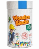 Woodoy Kovalı Ahşap Küçük Renkli Bloklar 60 Parça KR 017 thumbnail 1