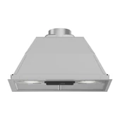 Leisure PDLG 60 S 53 cm Gömme Gümüş Ankastre Aspiratör thumbnail 5