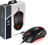 MSI Clutch GM08 3200DPI (Yazılım ile 4200DPI) 6 Tuş USB Optik Kablolu Gaming (Oyuncu) Mouse thumbnail 1