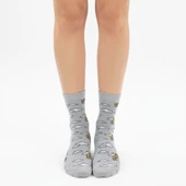 GOST LİRİA- Tired Socks  Desenli Unisex Soket Çorap thumbnail 3