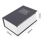 KİTAP GÖRÜNÜMLÜ METAL KASA 240X155X55MM thumbnail 3