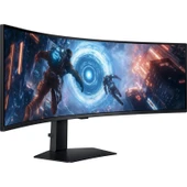 Samsung 49 inç Odyssey G9 G91F DQHD 144 Hz Oyun Monitörü LS49FG916EUXUF thumbnail 2