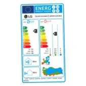LG S3NW12JA3AA Dual Eco 12.000 Btu A++ Enerji Sınıfı Klima Beyaz thumbnail 3