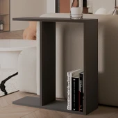 Lotus Modern Yan Sehpa – Kitaplıklı ve Dekoratif Tasarım thumbnail 3